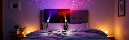 Star Fancy Light Star Decoration car, bedroom, party, camping,  Laser Light Flexible USB Night Lamp